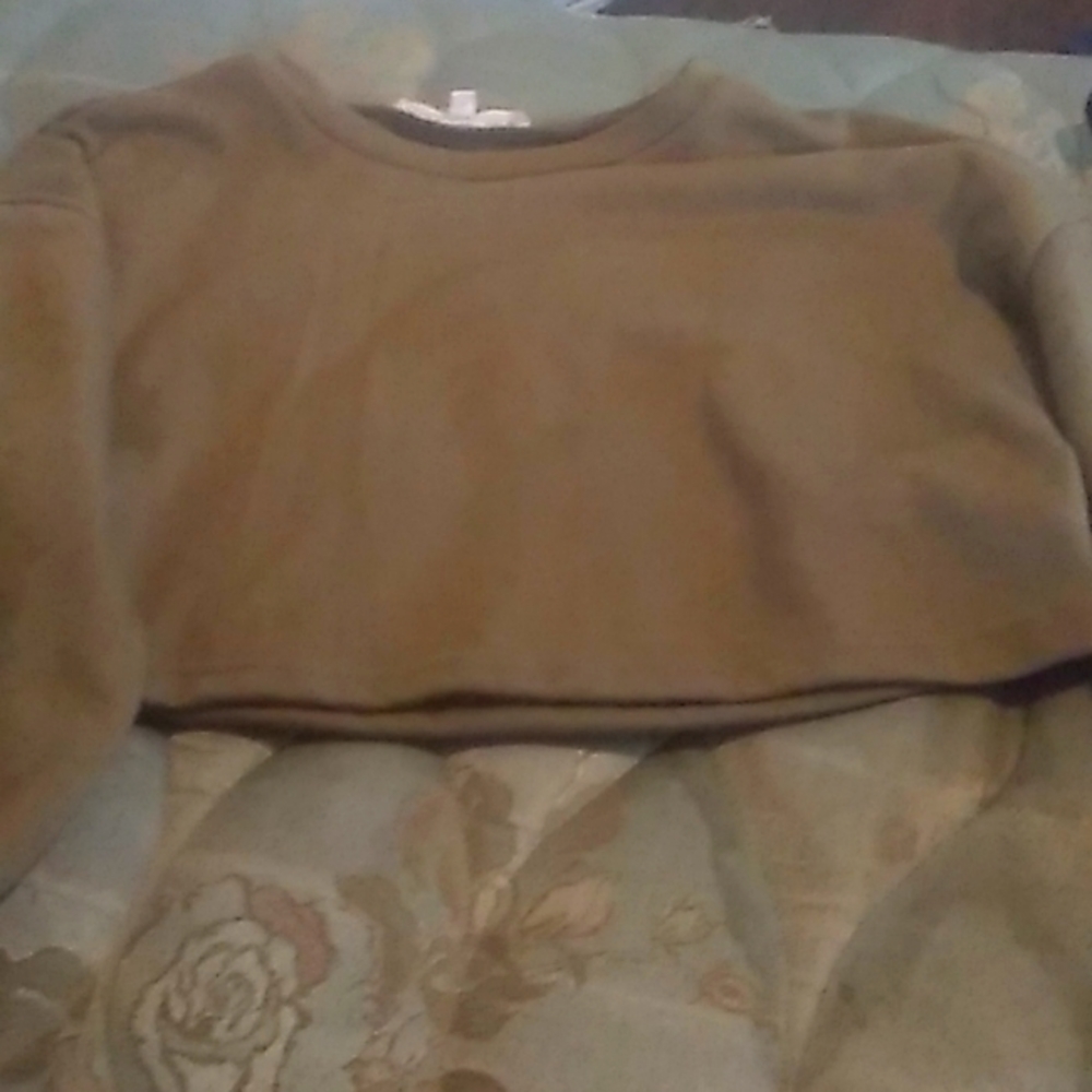 Long sleve crop top